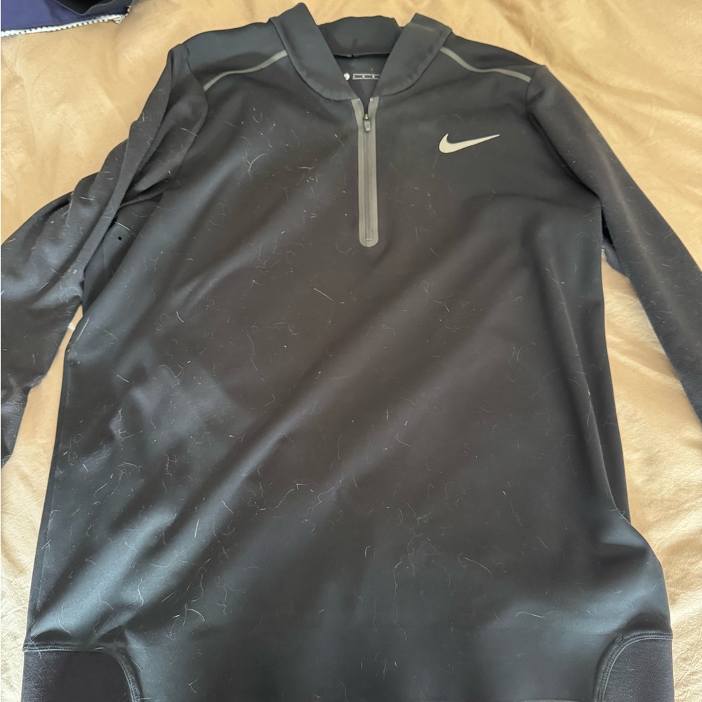 Nike Tiger Woods Black Pullover Jacket